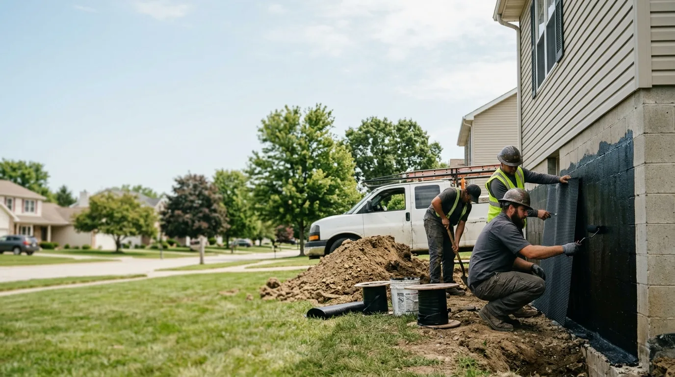 Basement Waterproofing in Woodson, IL near me